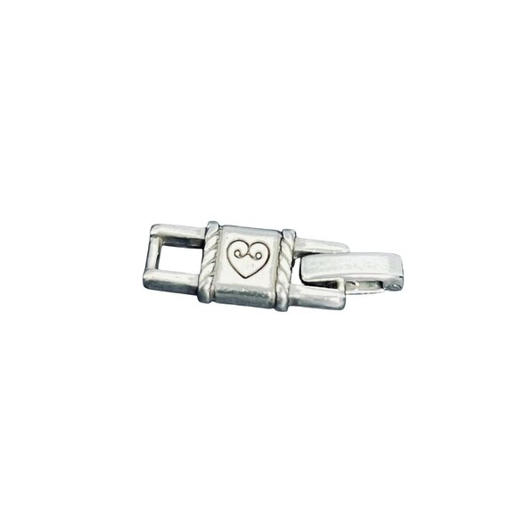 Brighton St Michel Silver Tone Mosaic Crystal Triple Strand Bracelet (5938) - Picture 9 of 9